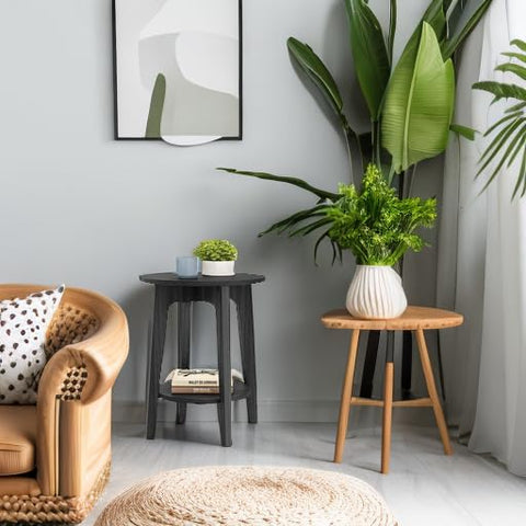 VASAGLE MAEZO end table designed for small spaces and quick setup.