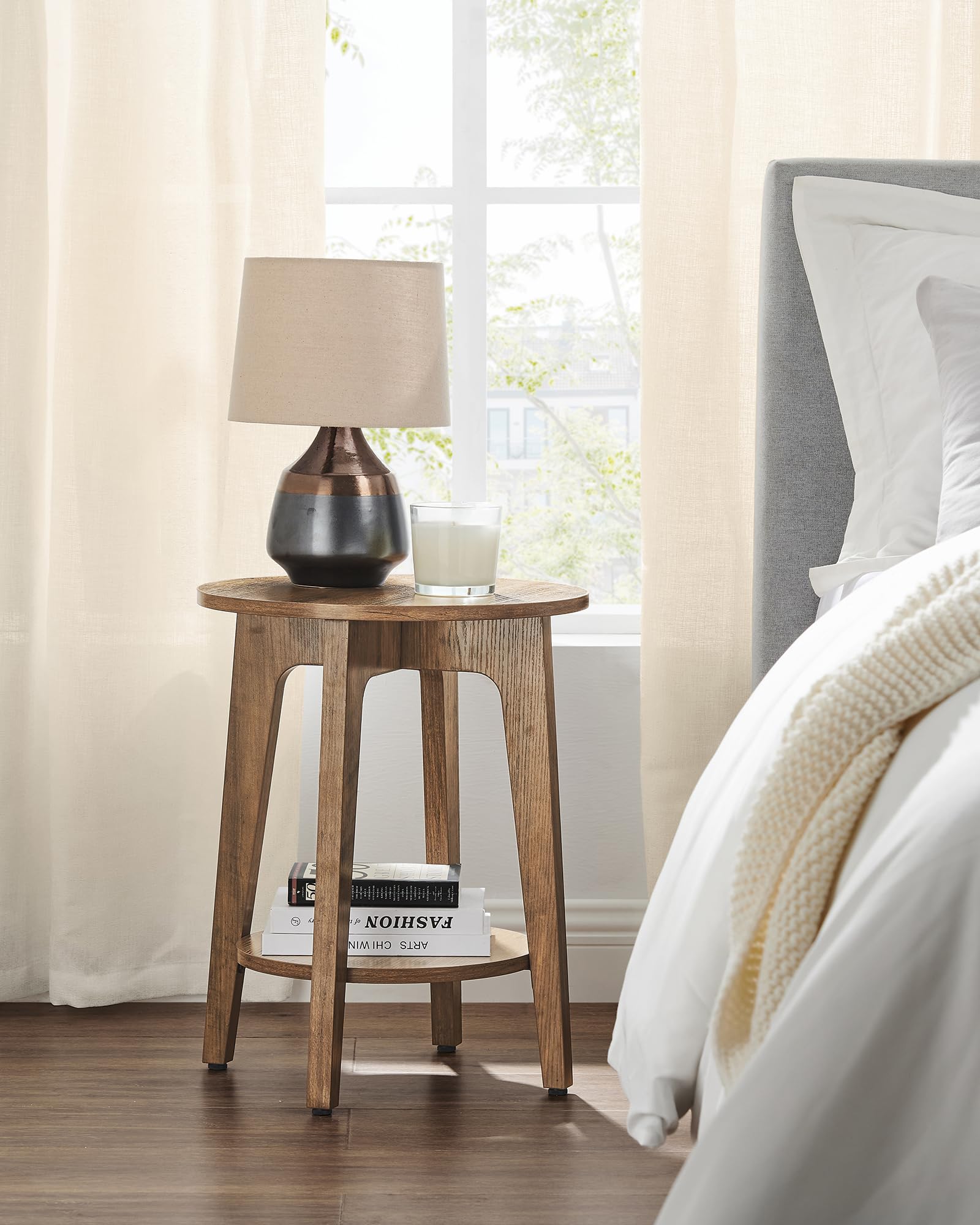 VASAGLE MAEZO versatile side table easy to assemble and relocate.