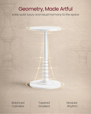 VASAGLE MARIEL compact end table fits small rooms and corners
