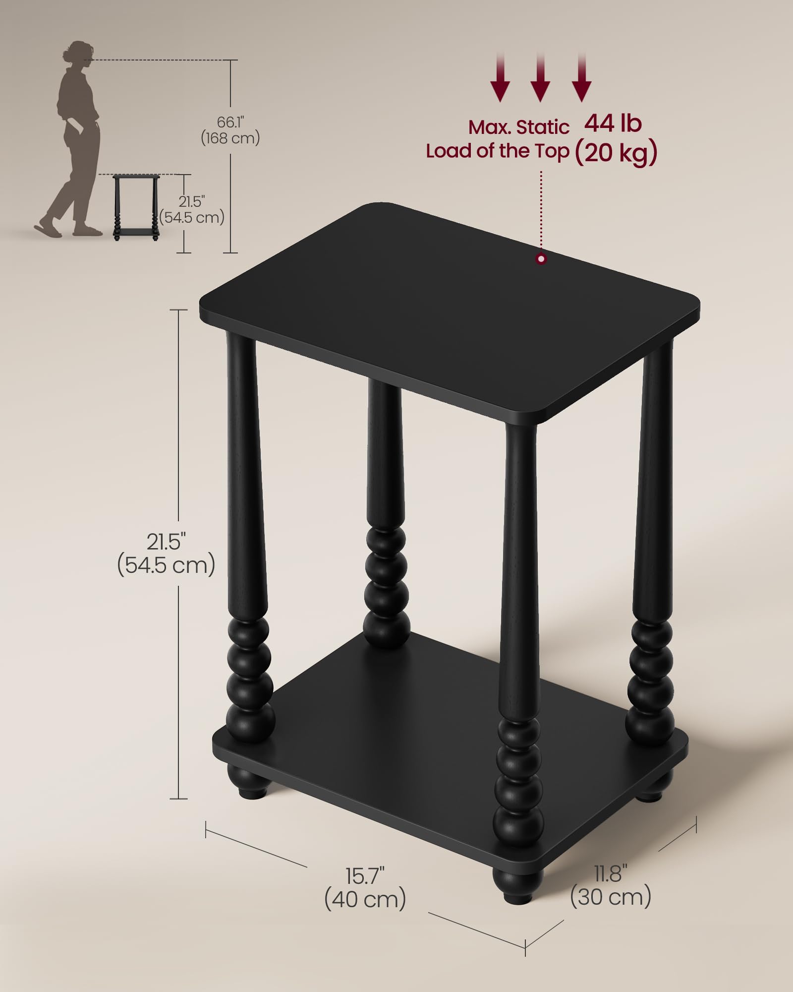 VASAGLE Mariel living room setup pairs with seating