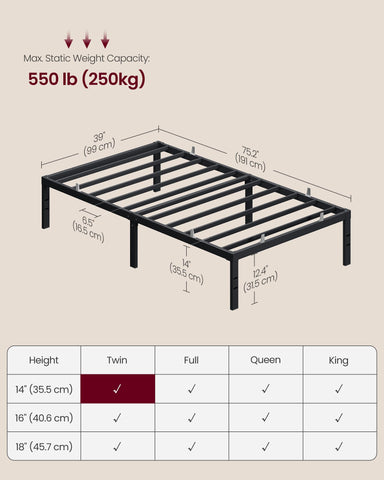 VASAGLE mattress retainers keep your mattress in place for undisturbed nights