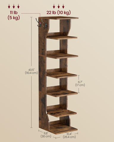 VASAGLE anti-tip kit adds stability for entryways