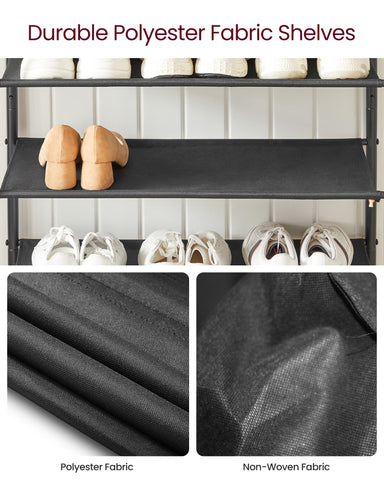 VASAGLE wall-attachment option secures stability and peace of mind.