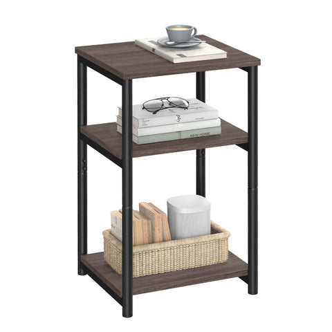 VASAGLE side table top view shows compact design ideal for small spaces.