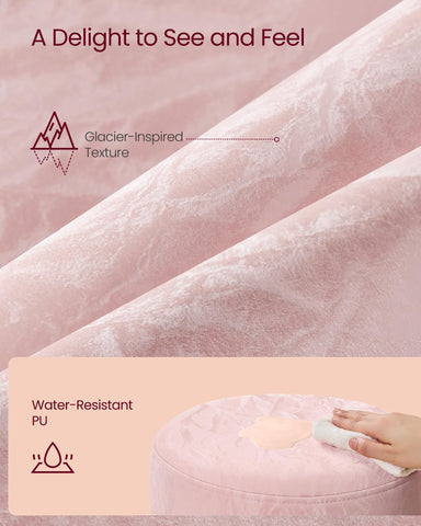 VASAGLE 5.5-inch thick cushion enhances longer sessions.