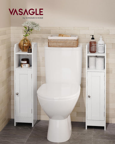 VASAGLE UBBC310W01 top display surface for plants or phone, adding charm.