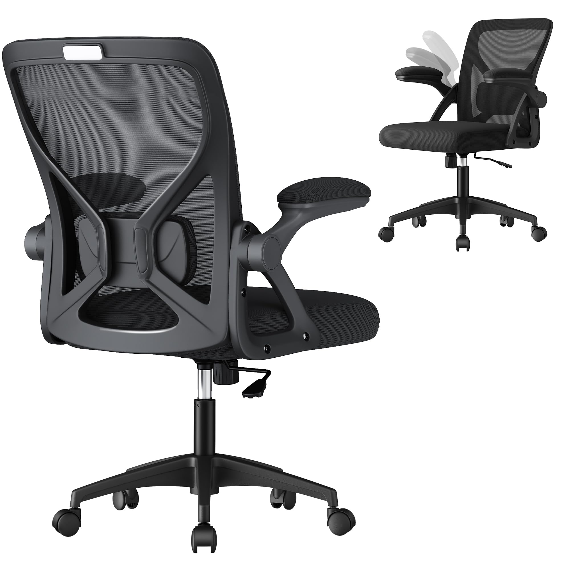 VASAGLE chair backrest with lumbar support for better posture and reduced fatigue