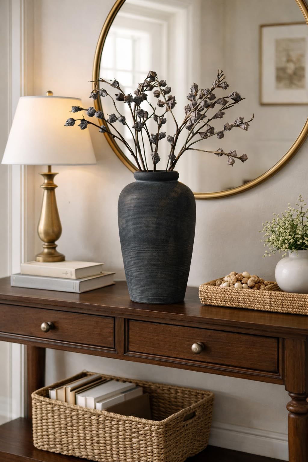 Vaseking DIY flower vase suits pampas grass and greenery arrangements.