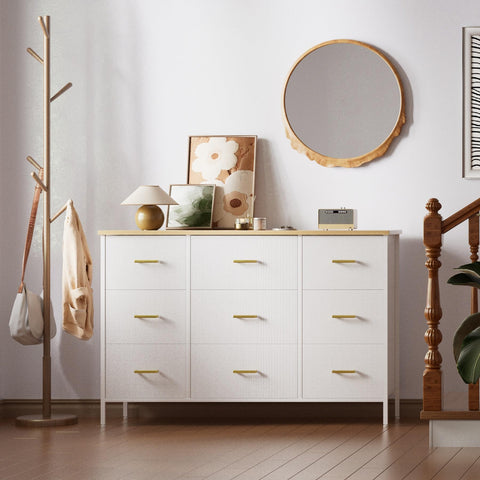 VASICAR wide TV stand organization idea illustrating versatile storage in entryways