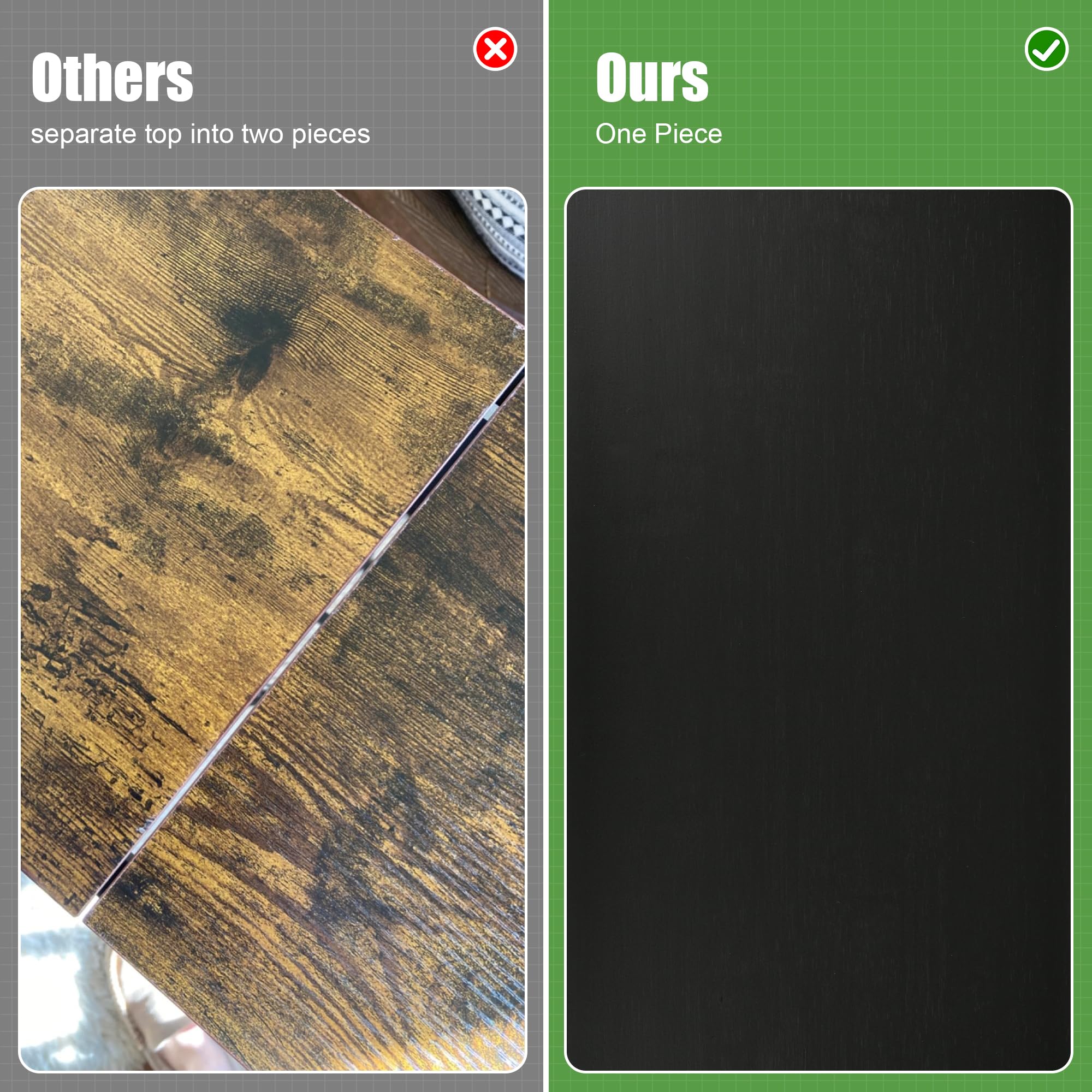 VASMIA FSC-certified bamboo frame promotes sustainability and home safety.