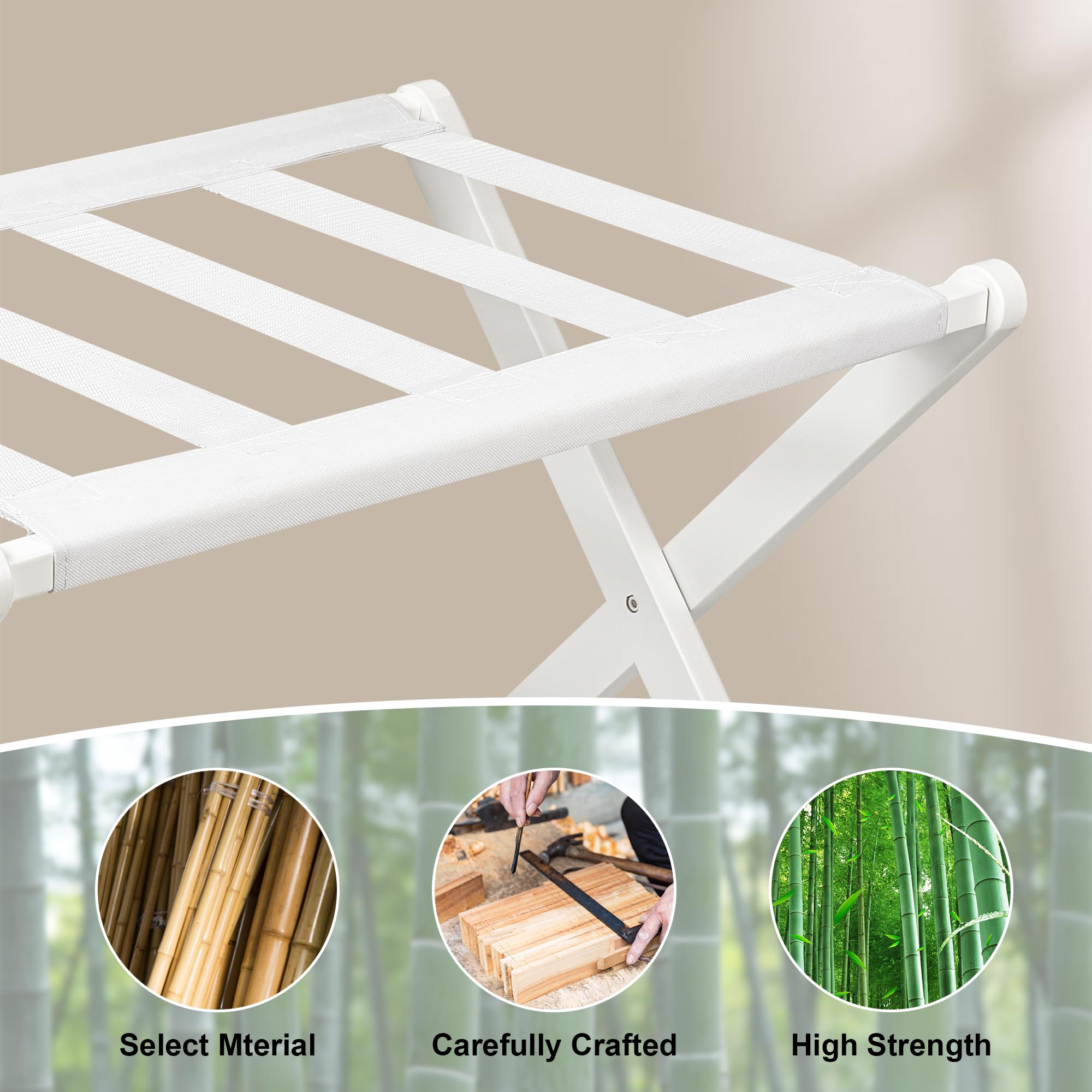 VASMIA bamboo frame close-up highlighting FSC-certified eco-friendly material