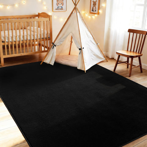 Vasofe anti-slip silicone backing keeps rug secure on most floors