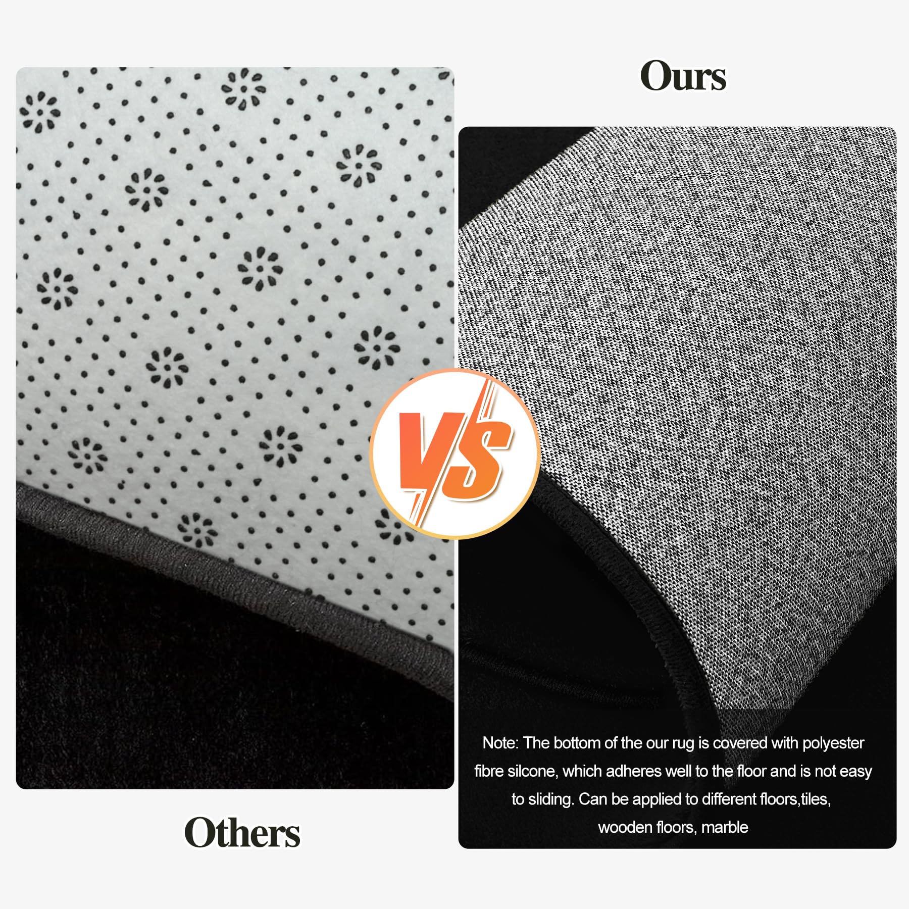 Vasofe rug suitable for dorms, nurseries, and playrooms