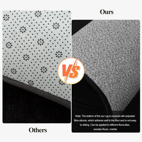 Vasofe washable low-pile design is easy to clean.