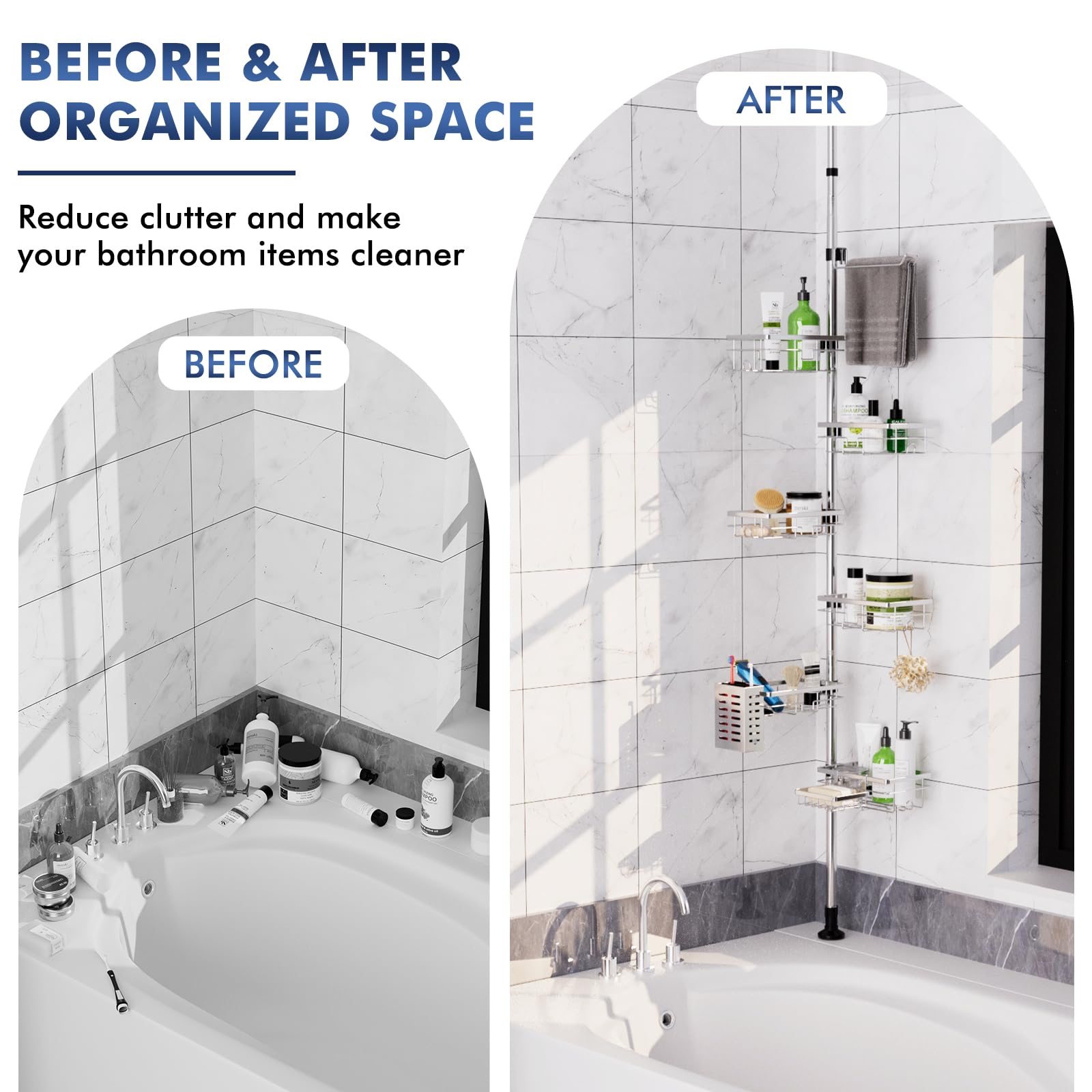 Vatex non-porous surface cleans easily and resists water spots.