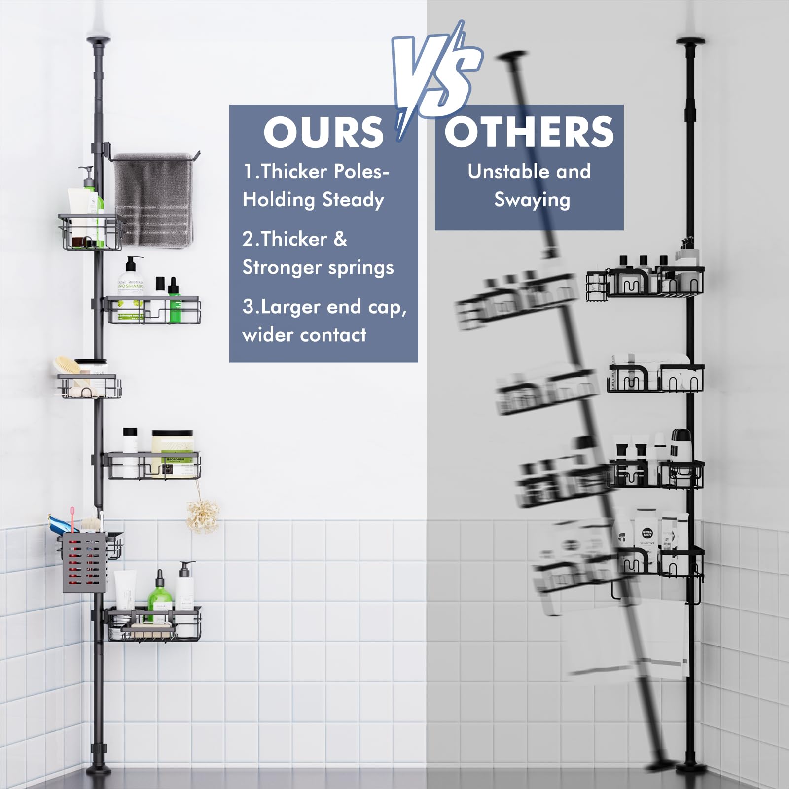 Estilo moderno que complementa la decoración de cualquier baño