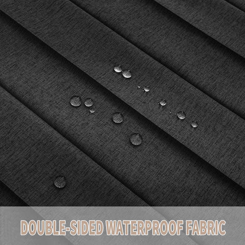 Vatge curtain panel includes tieback for adjustable light control.