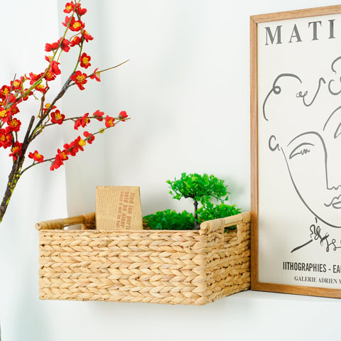 VATIMA basket for bathroom organization offering tidy storage solutions