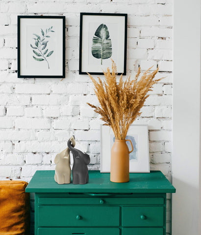 Vaudagio elephants soft felt-protection preserves furniture while remaining a decorative focal point.