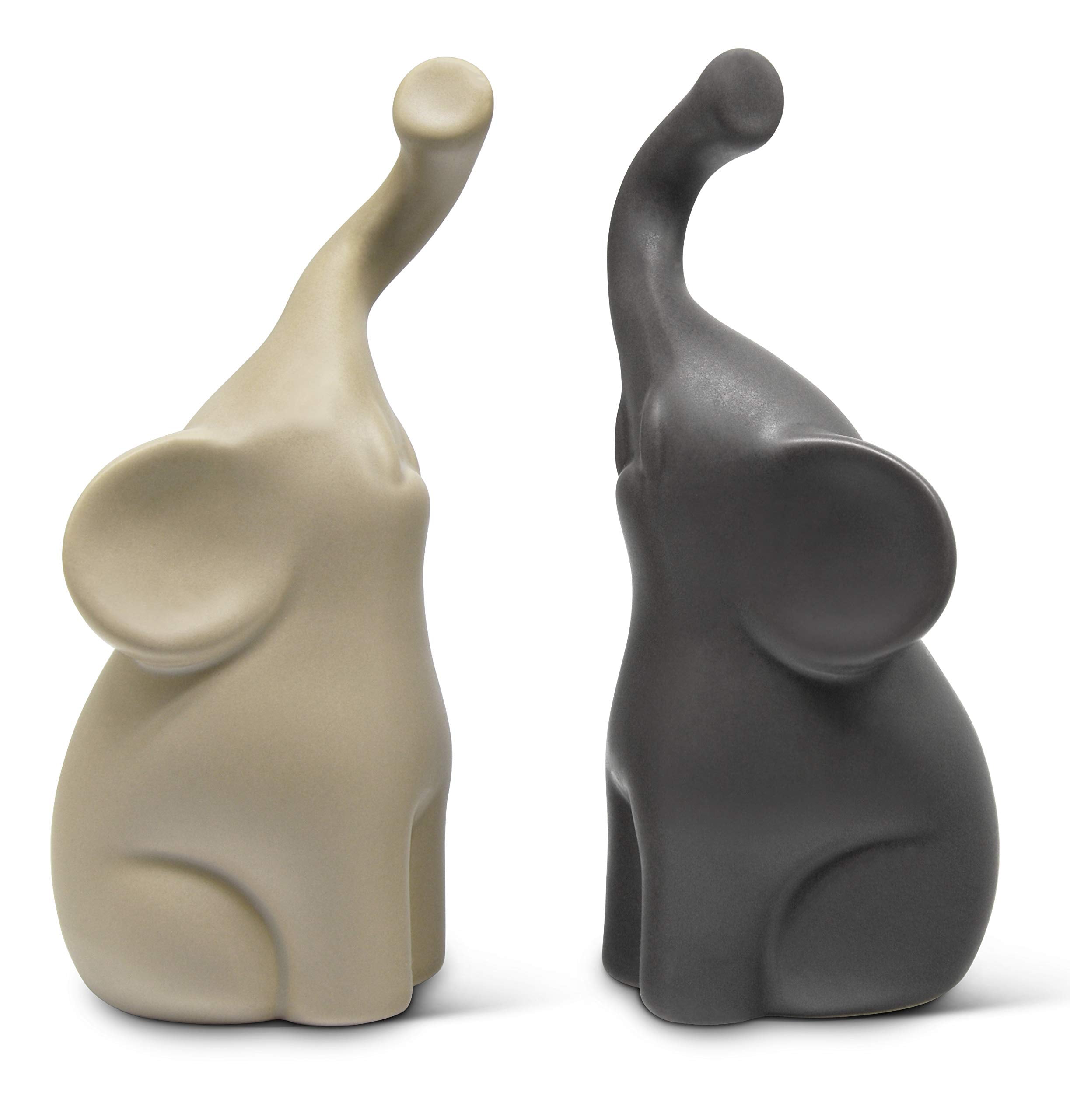 Vaudagio elephants stand-alone decoration fits any shelf or nook.