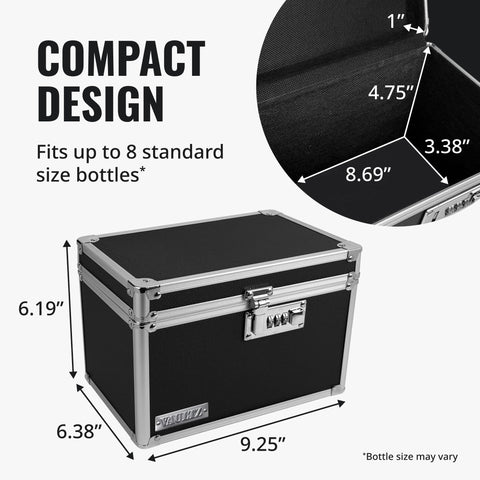 Vaultz combination lock setup highlighting customizable 3-digit code for security.
