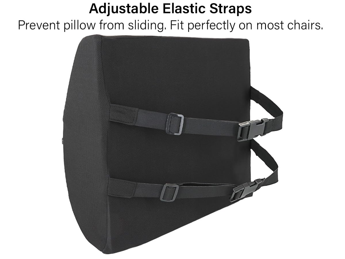 Vaunn Medical Seat Cushion heated cooling gel pad provides soothing relief.