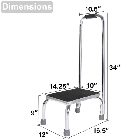 Vaunn step stool features wider legs for enhanced stability
