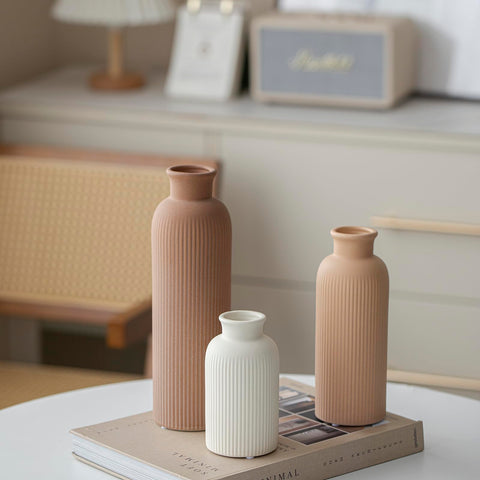 vaurcesa coffee mix bottle-shaped vases suit rustic and modern spaces