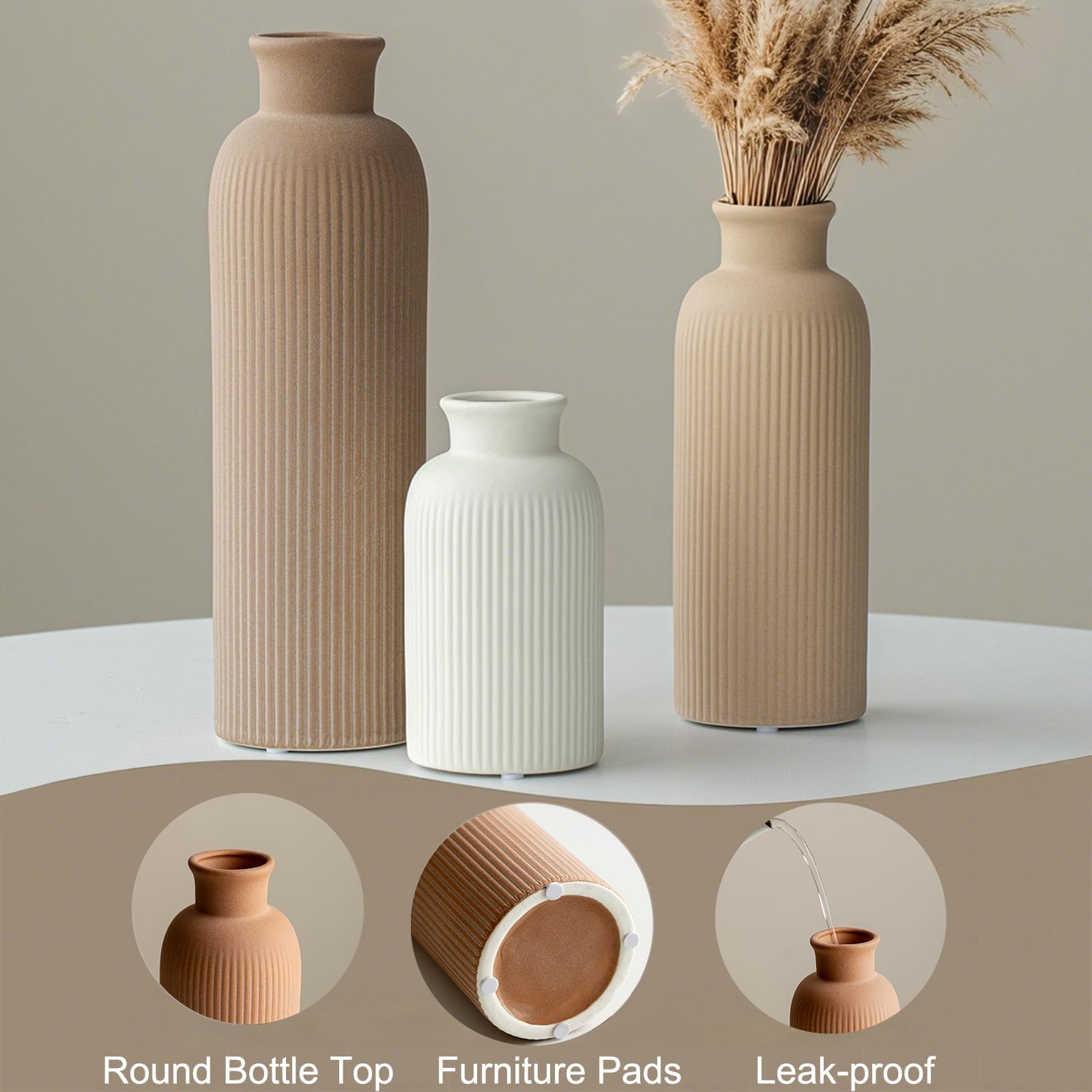 vaurcesa coffee mix vases large for a bold room focal point