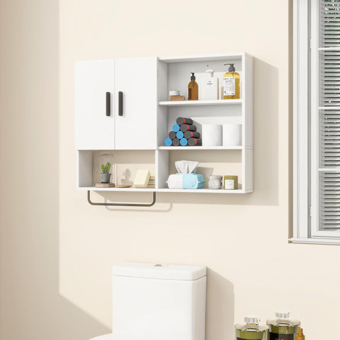 Vavkorkula interior shelf heights adjustable for toiletries and medicines