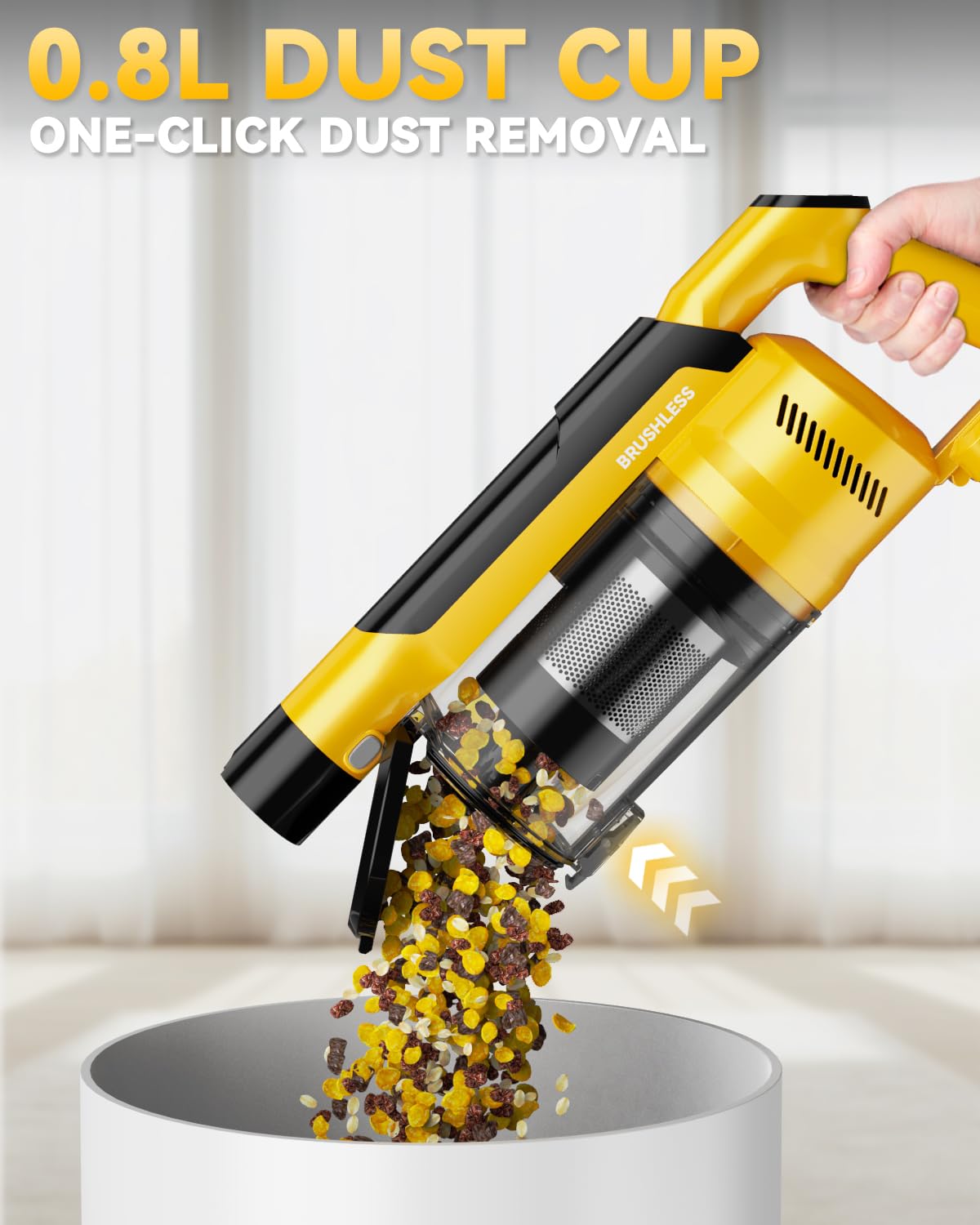 VAXCANZE 6-in-1 cleaning head adapts to floors and car interiors