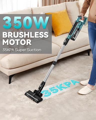 VAXCANZE compatible with Makita 18V batteries for extended cordless cleaning.