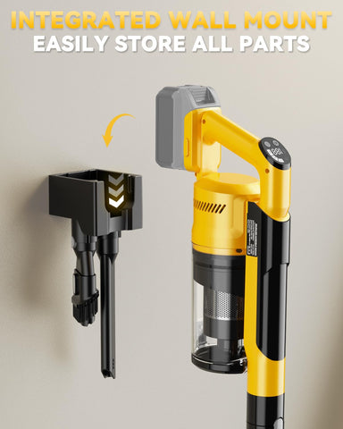 VAXCANZE wall-mount storage keeps tools organized and accessible