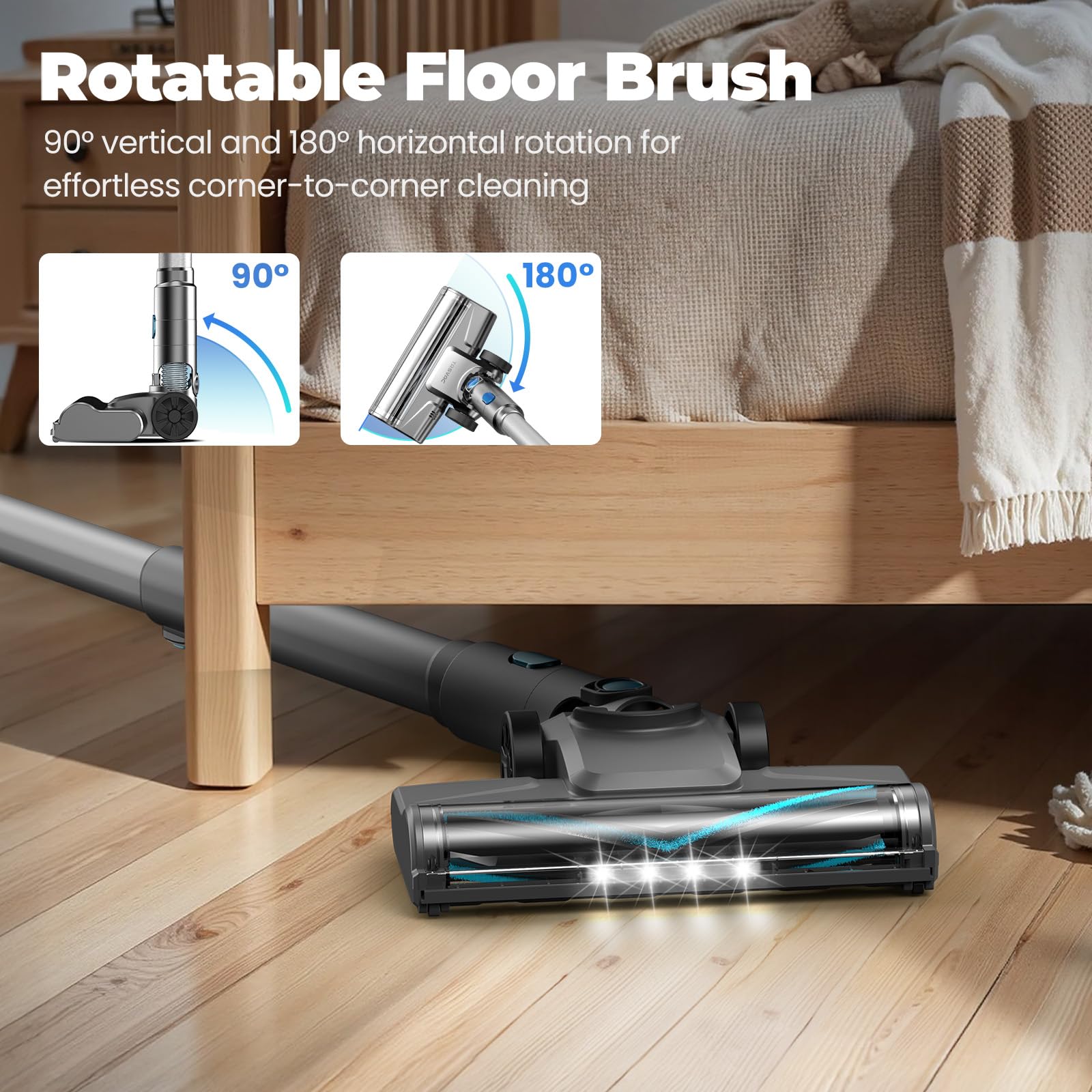 Vazone pet hair cleaning tool handles fur on carpets and furniture.