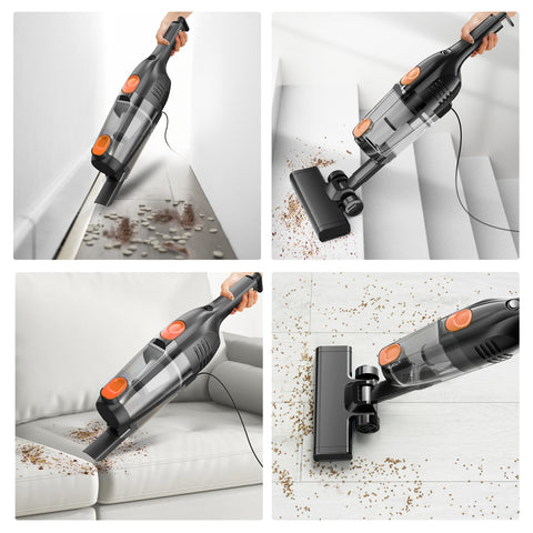 Vazone R6X storage base keeps the vacuum neatly stored after use