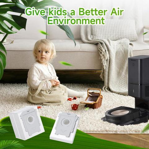VBN Roomba bags include screwdriver and cleaning brush.