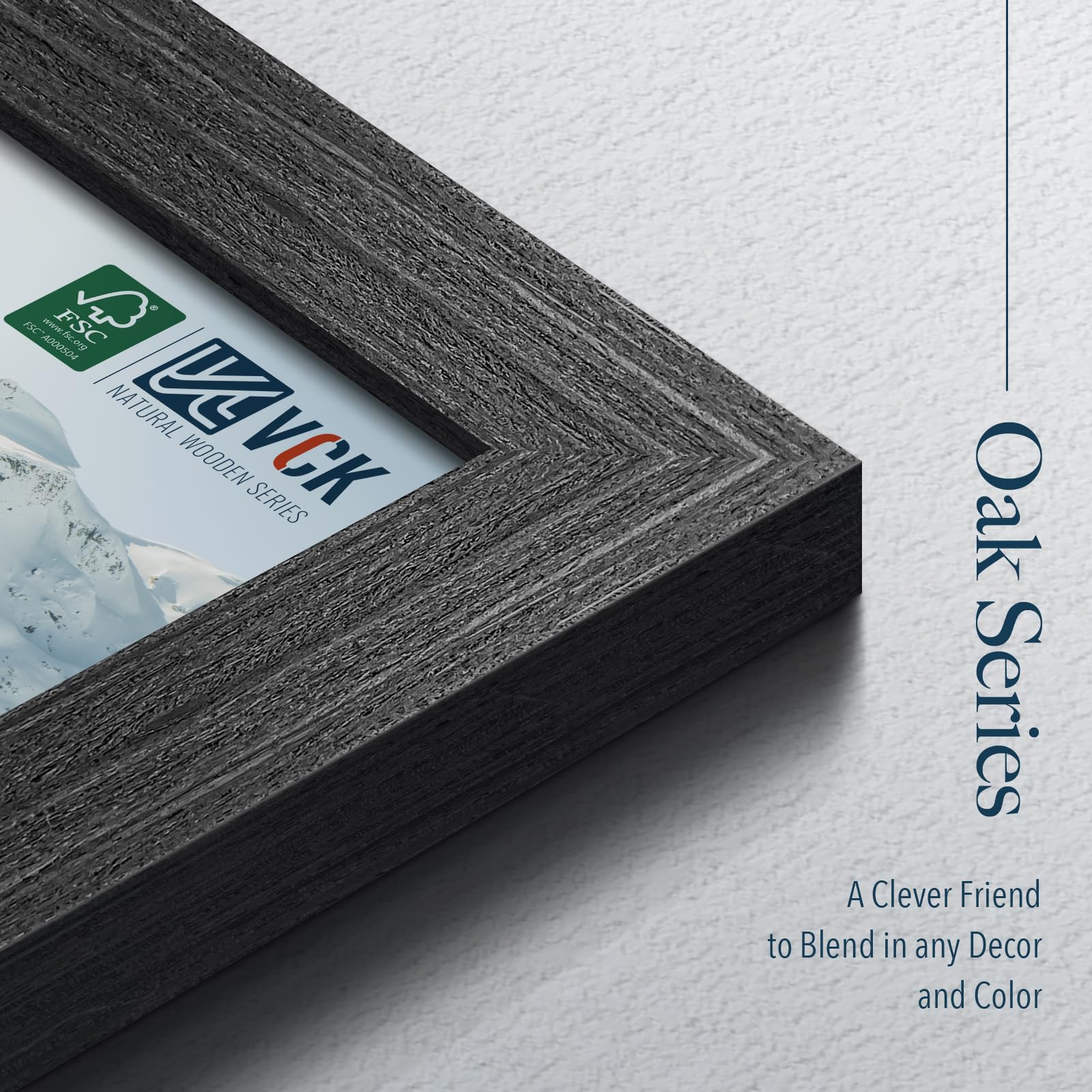 VCK 16x20 frame with HD plexiglass for clear, safe viewing