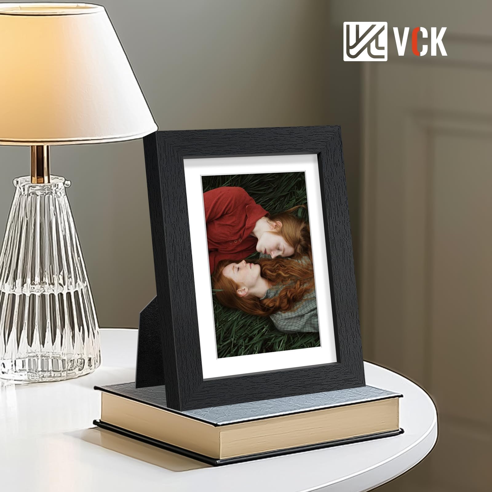 VCK 5x7 FSC back panel emphasizes durable, eco-friendly construction.