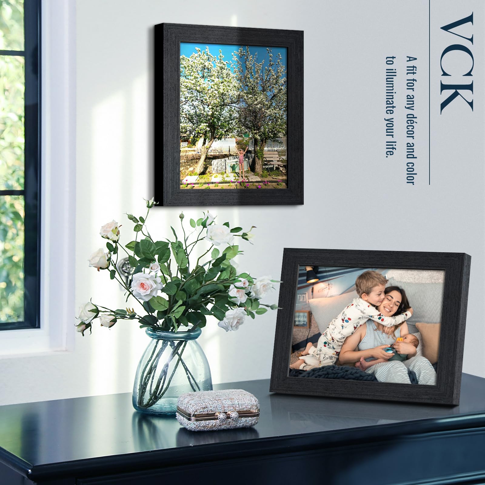 VCK outer dimensions visual reveals a 9.8x11.8 inch footprint