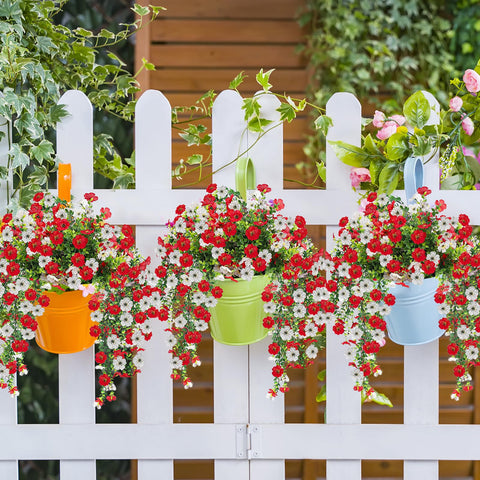 VCLTW weatherproof blooms stay pristine through seasons.