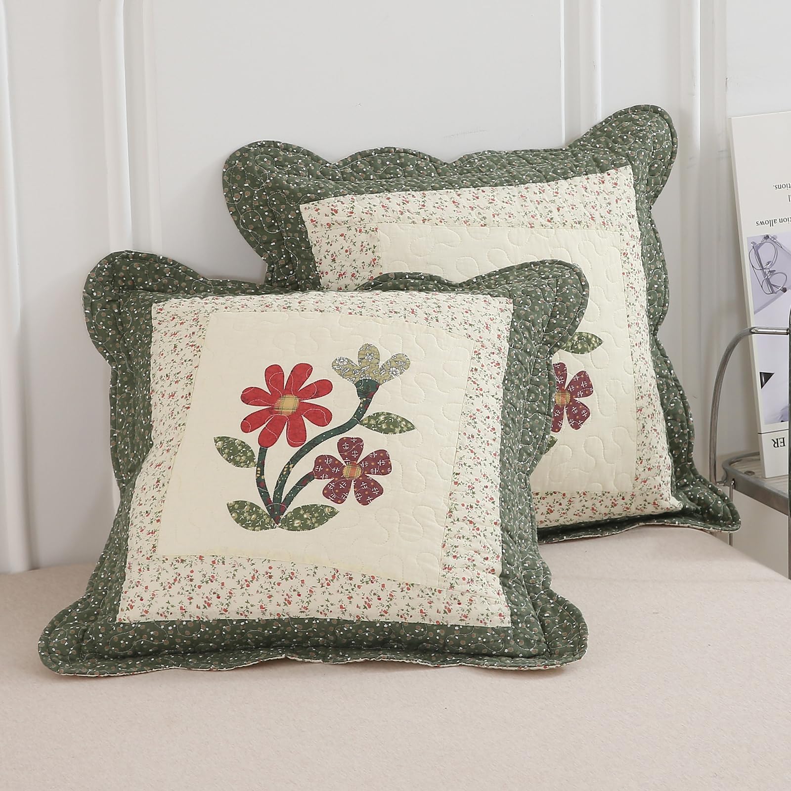 vctops pillow cover on sofa showcases green decor for cozy spaces