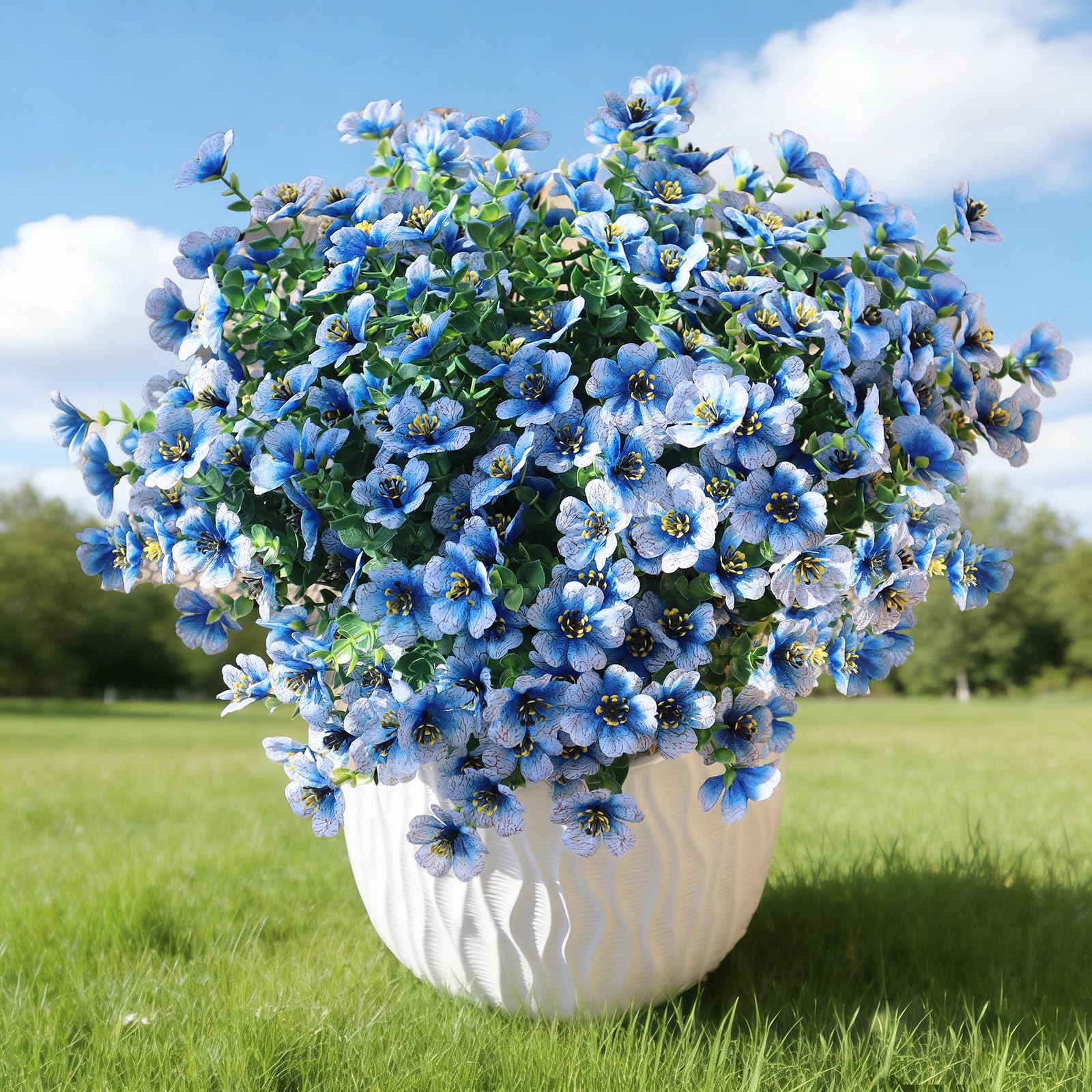 VDVST fade-resistant outdoor blooms require no watering