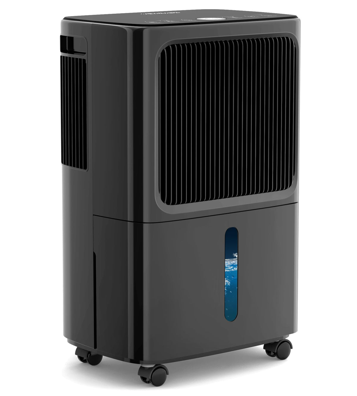 VEAGASO dehumidifier with drain hose setup improves basement dryness and comfort