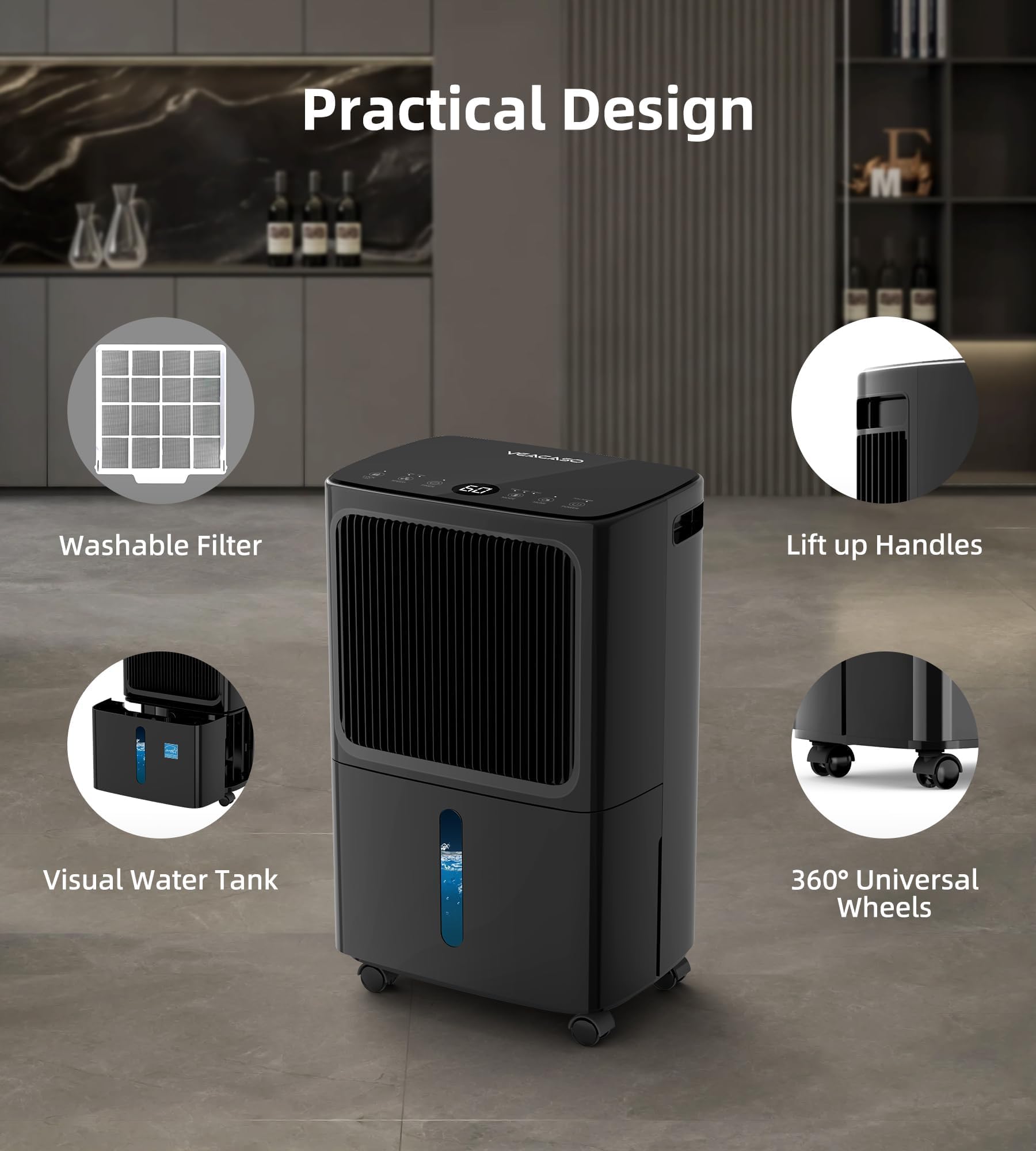 VEAGASO LED display and timer simplify scheduling