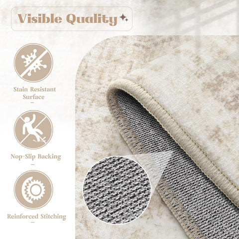 VECARF kid and pet friendly rug supports daily family life