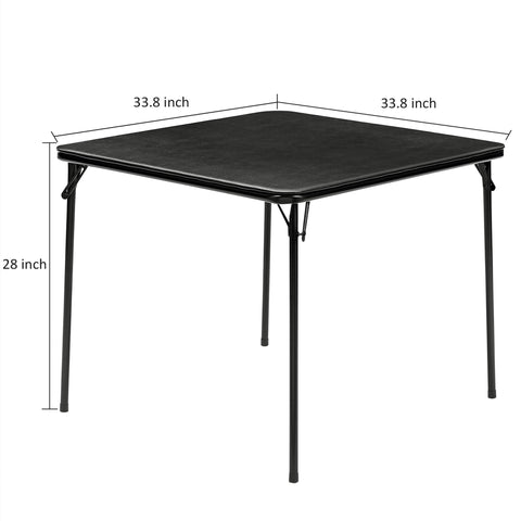 VECELO portable dining and game table ready for transport and events