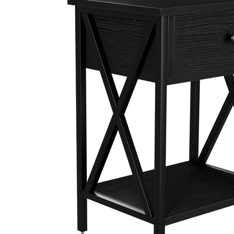 Vecelo nightstand dimensions 21.7 height illustrate compact bedside footprint