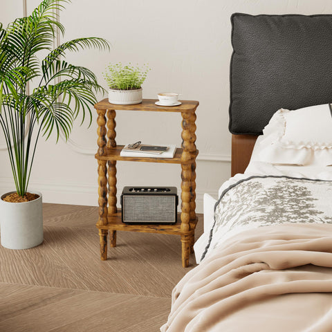 Perfect as a nightstand or living room accent.
