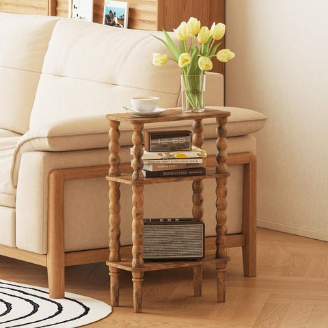 Elegant spherical legs offer stable, stylish support.