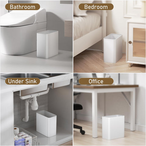 Veelesa minimalist white design blends with modern decor.